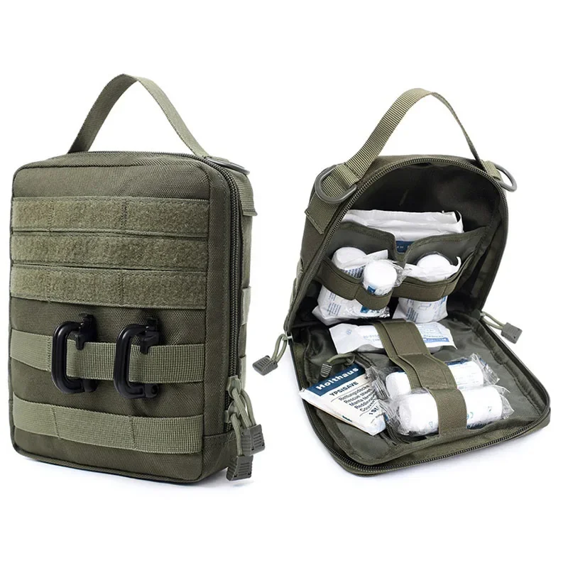 

Тактическая сумка Molle EDC, аптечка первой помощи, медицинская сумка, жилет-рюкзак, набор для охоты, выживания и экстренных ситуаций