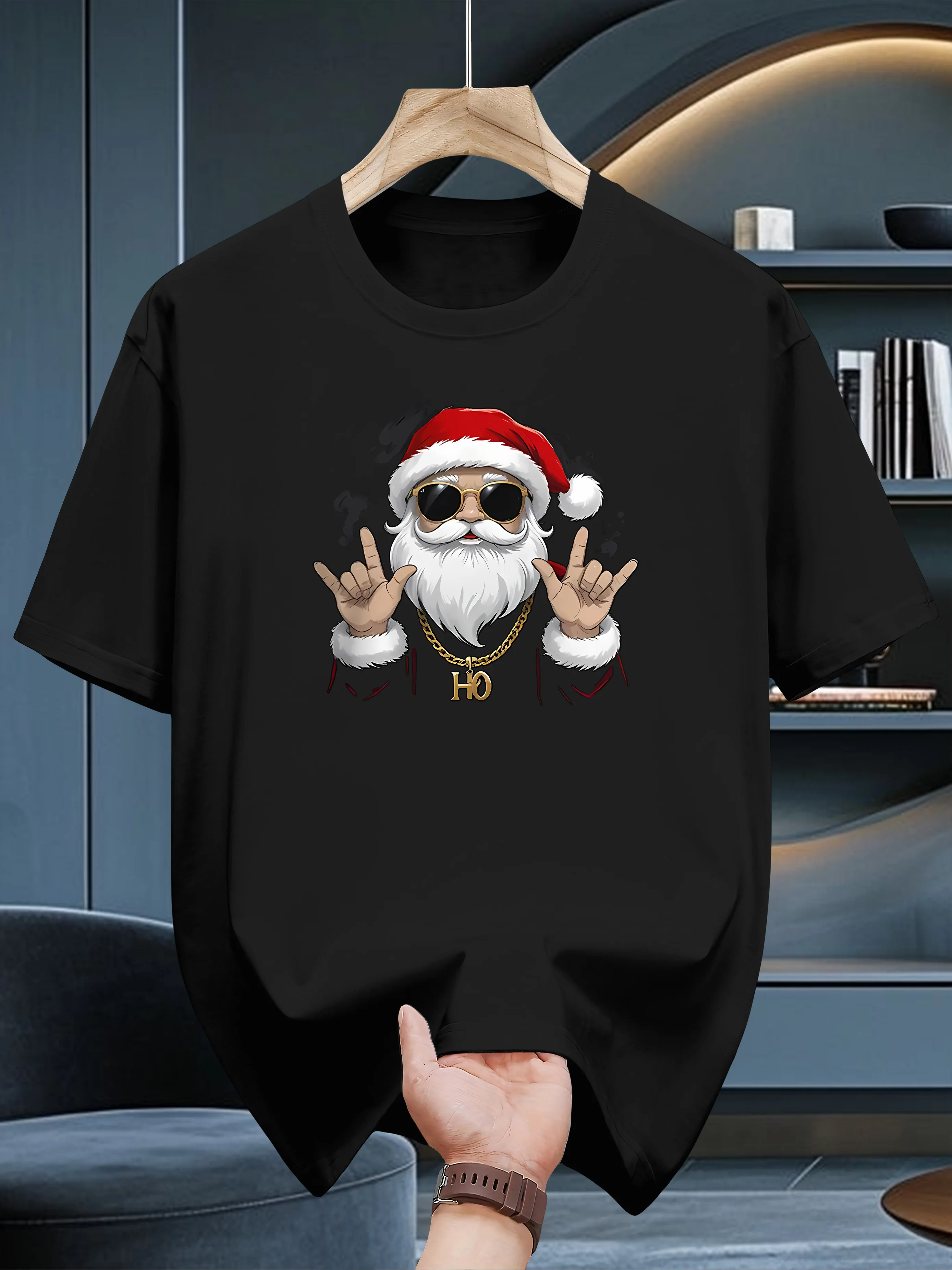 200G 100% cotton short-sleeved T-shirt, fashionable and casual