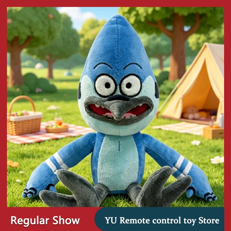 

New Regular Show Plush Toy Cartoon Peripheral Plush Doll Kawaii Home Ornament Collection Birthday Gift For Kids