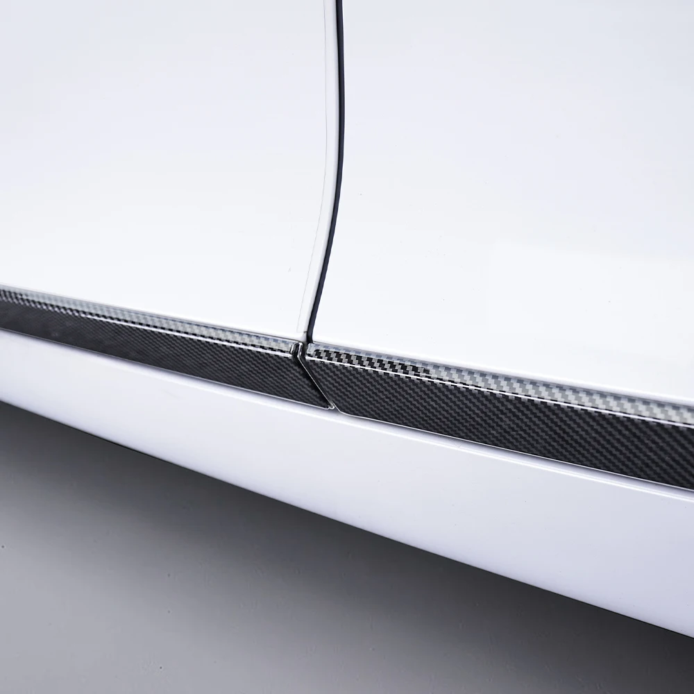LHD/RHD For Genesis G80 RG3/G80 RG3 PE 2020-2025 ABS 6Pcs Car Body Side Panel Cover Trim Mouldings Exterior Accessories 5