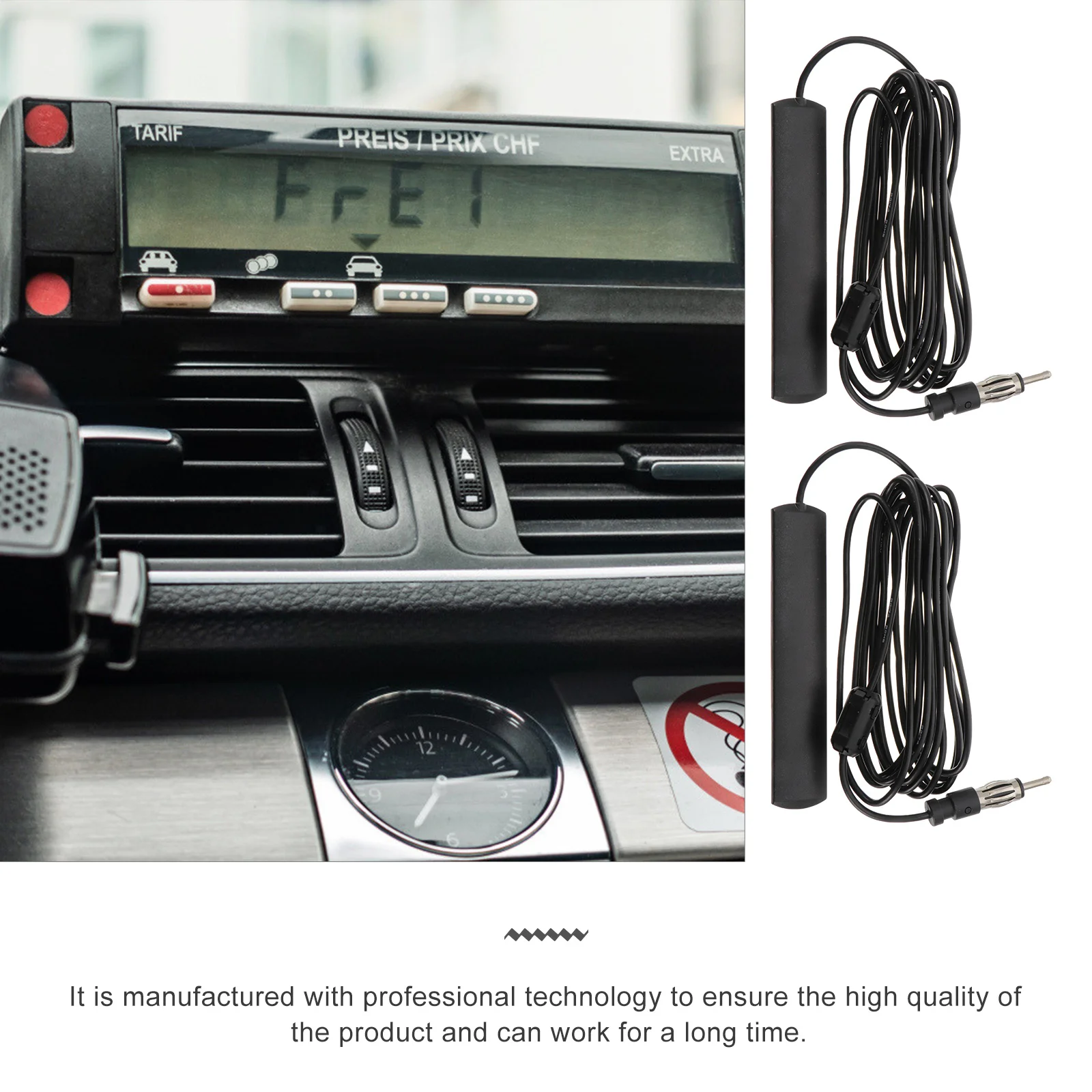 

Car Antenna Antenna Patch Mini Universal Amplified Booster for Cars Trucks Motorcycles