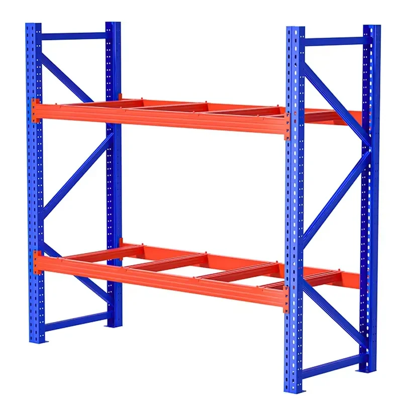 Heavy-Duty Pallet Storage Rack for Warehouse Racking and Stacking Shelves
