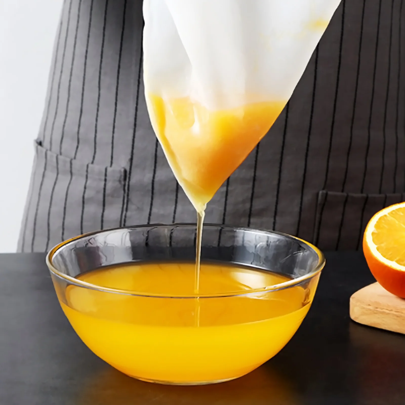 

4Pcs Practical Reusable Mesh Bags for Straining Almond Coconut Milk Yogurt Juices Filter Bags Soy Milk Filter Bag