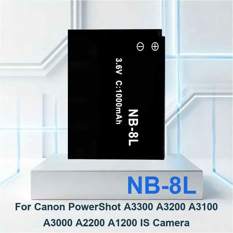 Battery For Canon PowerShot A3300 A3200 A3100 A3000 A2200 A1200 IS Camera ELPH 510 520 530 HS N SD4500 IXUS 1000 1100 500 IXY