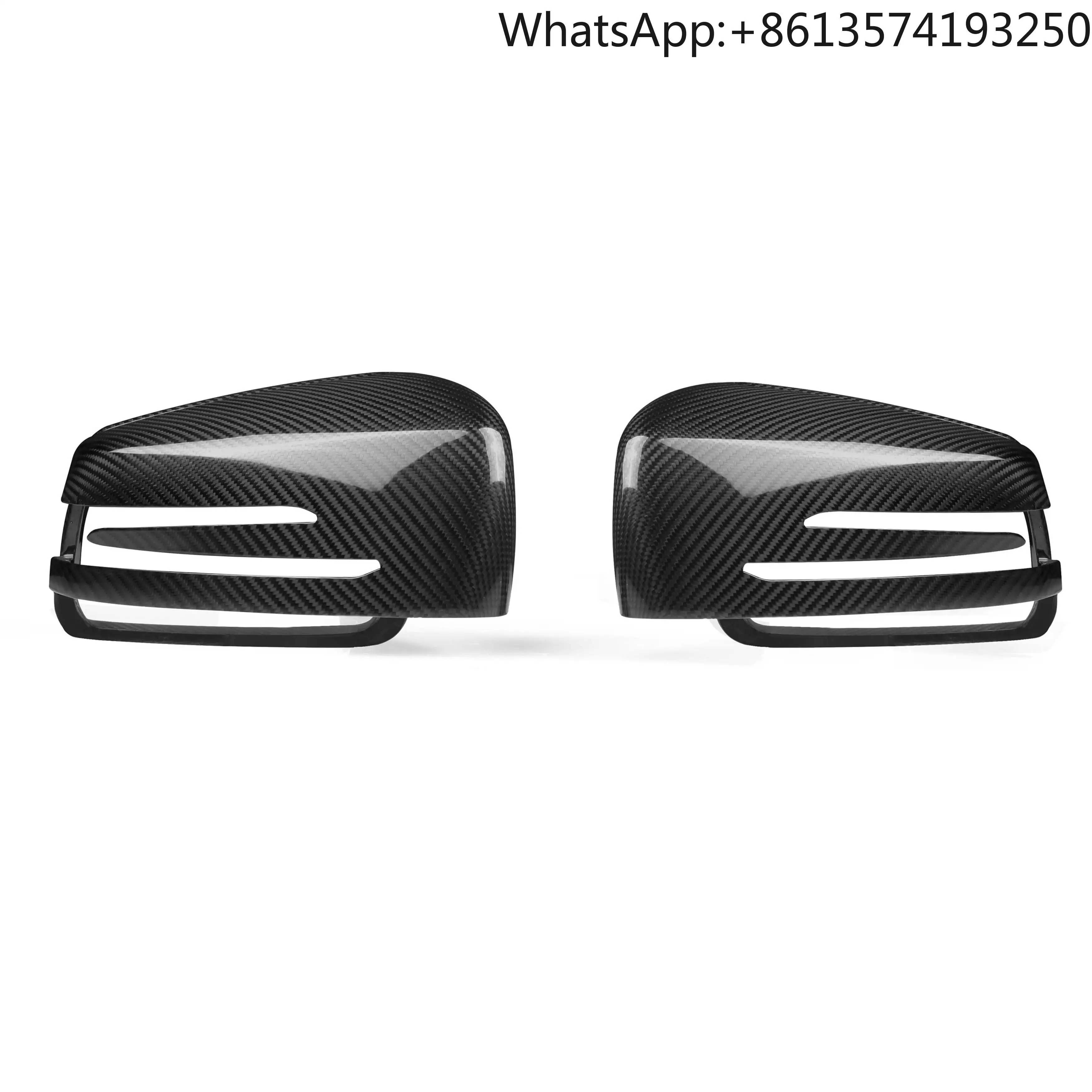 

For Mercedes C Class W204 Style Prepreg Carbon Fiber Mirror Cover H-048 2010-2014 Two Doors Gloss Carbon Carbon Autoclave