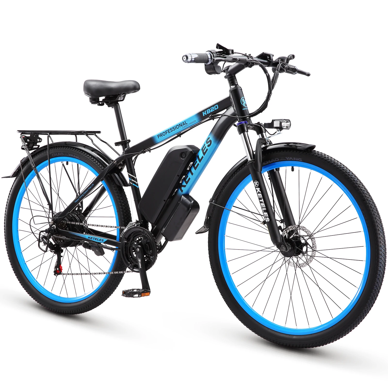 2025NEW KETELES K820 electric bicycle 1000W motor 48V18AH Lithium Battery 26 inch tires Adult E-bike Off-road electric bicycle image 2
