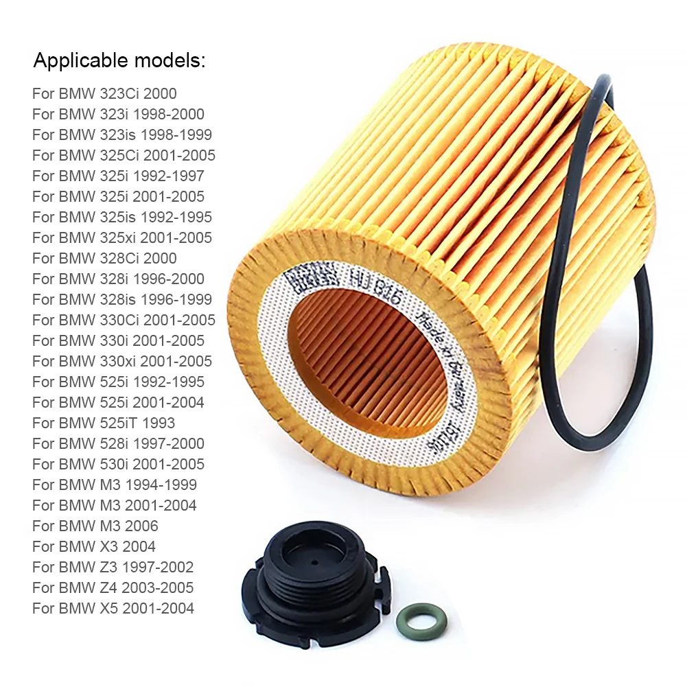 Oil Filter Replacement Automotive Replacement Oil Filter 11427512300 11421427908 for BMW 323i 325i 328i 330i M3 X3 Z3 Z4 X5