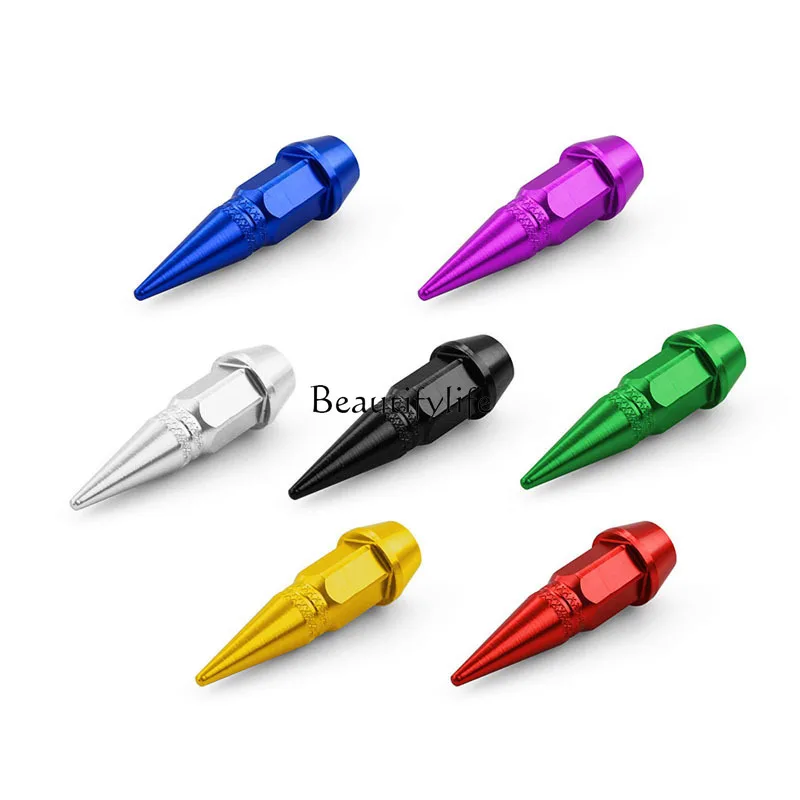 

Color Cool Modification Auto Parts Tire Valve Cap Aluminum Alloy Screw Fontanel Hat