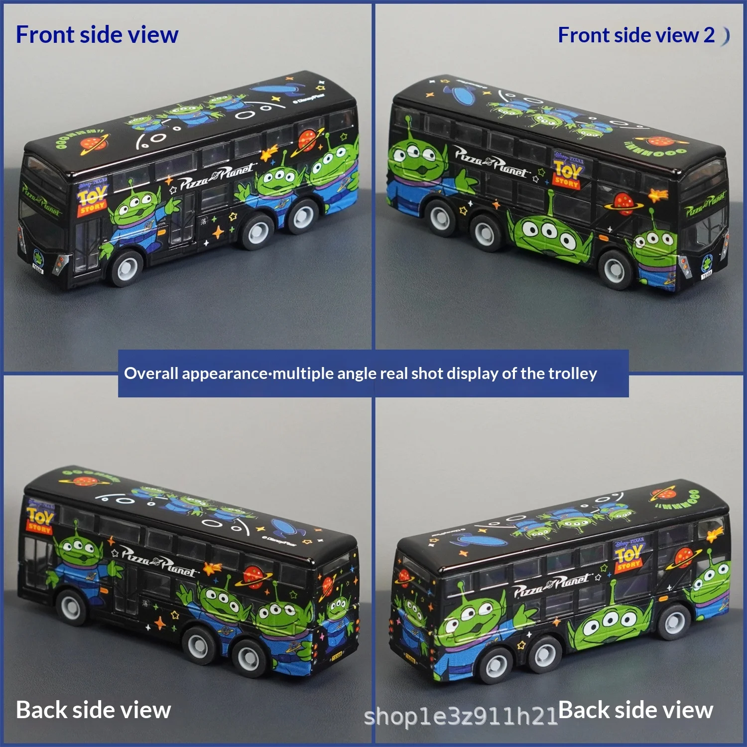 รถแท็กซี่ธีมทอยสตอรี่และสติทช์ รุ่นลิมิเต็ดอิดิชั่นจากฮ่องกง ของสะสมโมเดลรถหล่อโลหะผสม