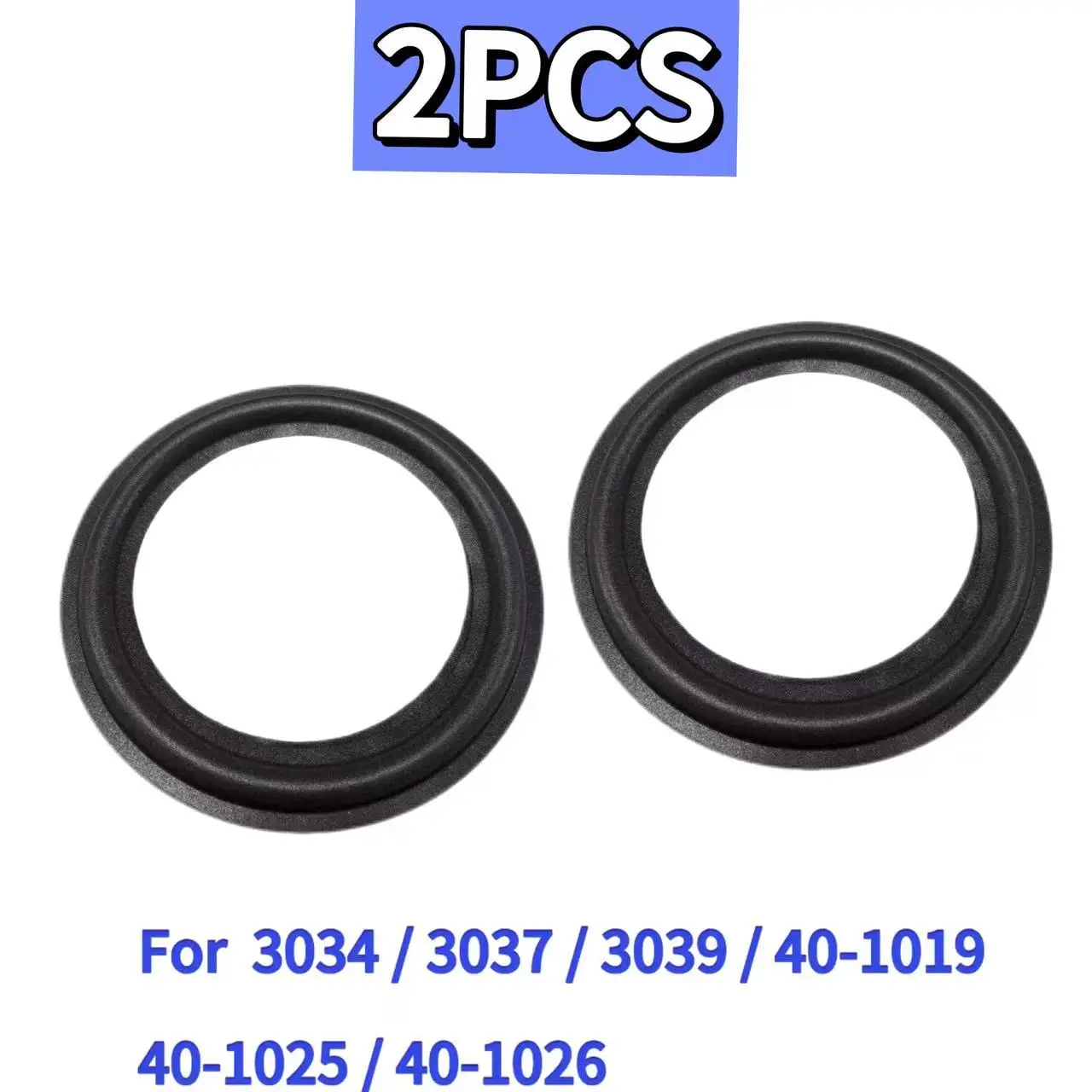For Optimus / Radio Shack 3034 3037 3039 40-1019 40-1025 40-1026 Speaker Foam Repair Folding Edge Ring （2PCS）
