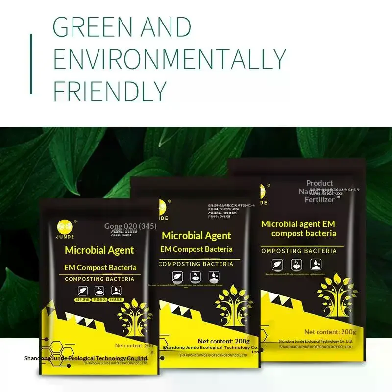 Eco Compost Bacteria Increases Plant Root Health Enhances Crop Absorption for Daily Household Gardening Needs