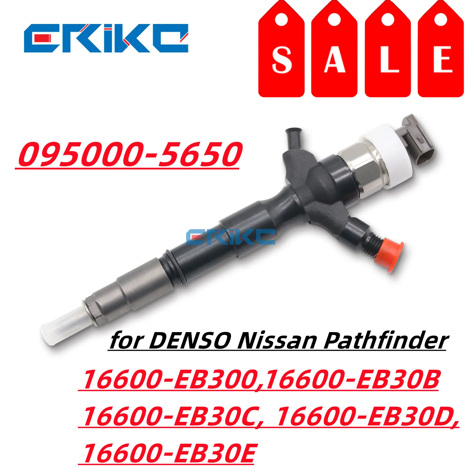 

095000-5650 16600-EB30A New Diesel Injector 16600-EB30E Fuel Inyector Nozzle for DENSO Nissan Pathfinder 16600-EB300 16600-EB30B