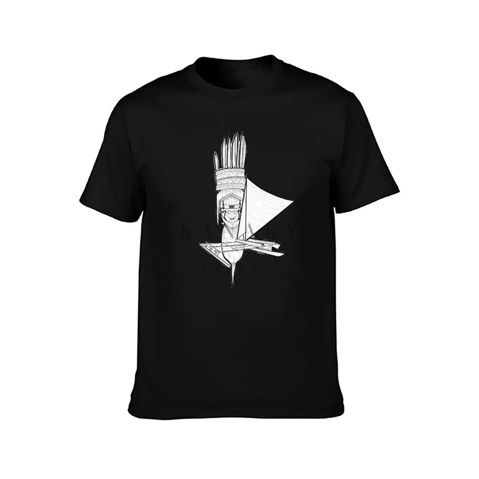 KANAKY جرافيك VIBES رجل تي شيرت قميص أنيمي تي شيرت للقمصان تي شيرت رجل