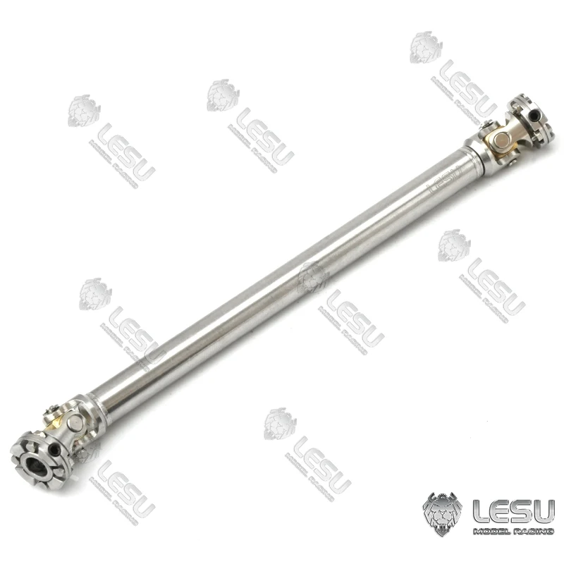 Lesu Spare Part 1Pc 150-190Mm Flange Cvd Metal Drive Shaft For Tamiyaya 1/14 Rc Hydraulic Dumper Tractor Truck Toucan