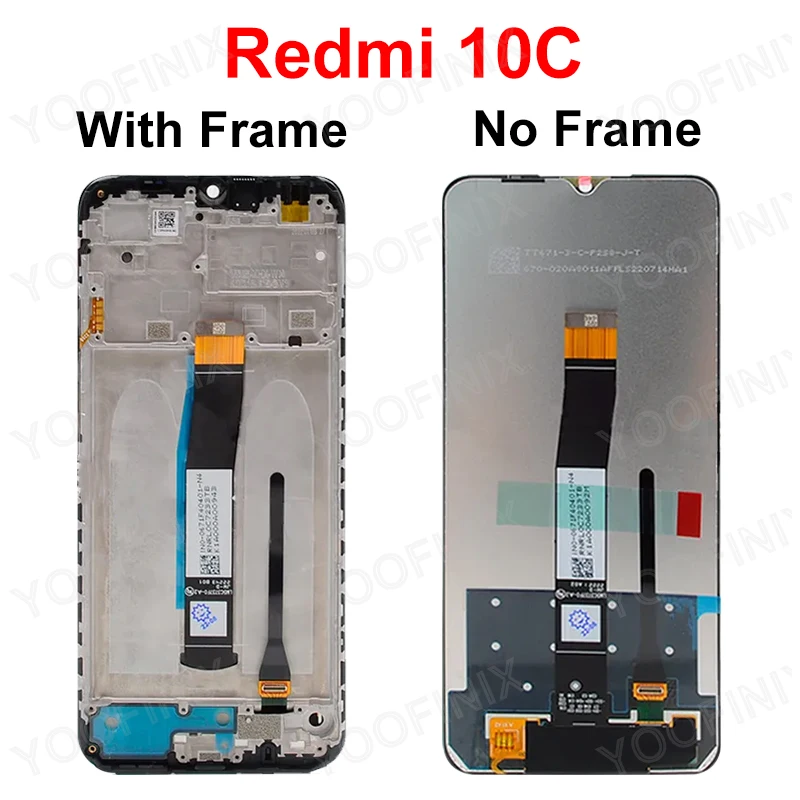 CHOICE IPS For Xiaomi Redmi 10 LCD Touch Screen For Redmi 10A Display For Redmi 10C LCD Digitizer Assembly Replace Parts