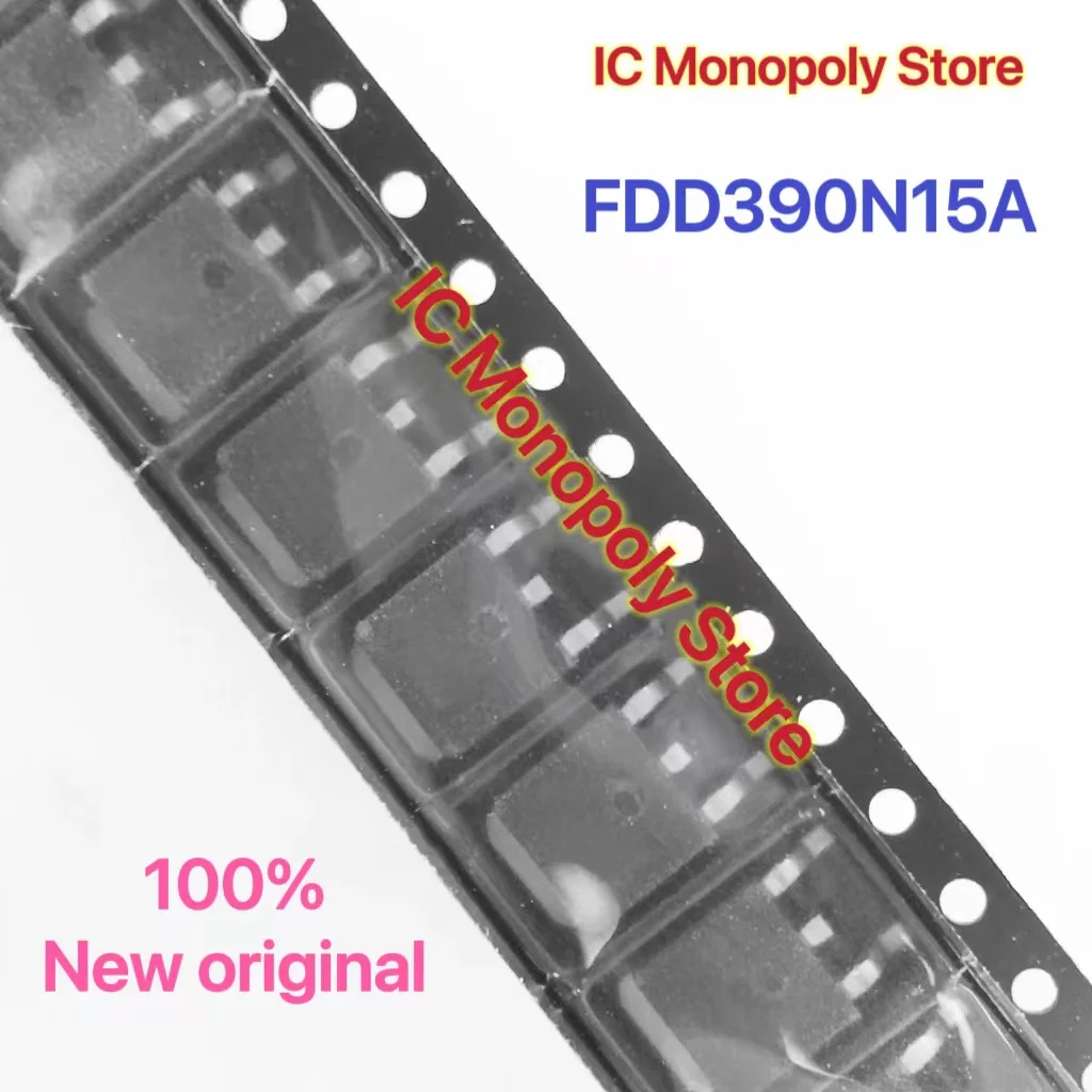 5-10 pezzi FDD390N15A FDD390N15ALZ 390N15A TO-252