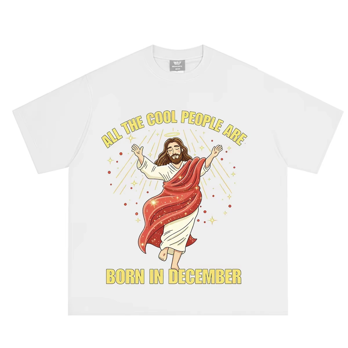 All The Cool People Are Born in December Christian Funny Meme T-shirt Men Women Fashion T-shirt Summer Cotton Hip-hop T-shirts