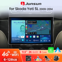 Junsun X7 PRO Car Radio for SKODA Yeti 2009 2010 2011 2012-2014 AI Voice Wireless CarPlay Android Auto 11.5 and 13“ 2K 8core GP