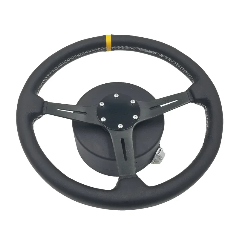 

Auto steering wheel motor for precision agriculture