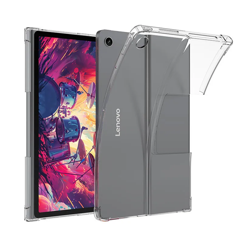 1PCS TPU Cover Shell For Lenovo Tab Plus 11.5 TB-351FU 2024 Soft Clear Shockproof Case Tablet Protective Skin