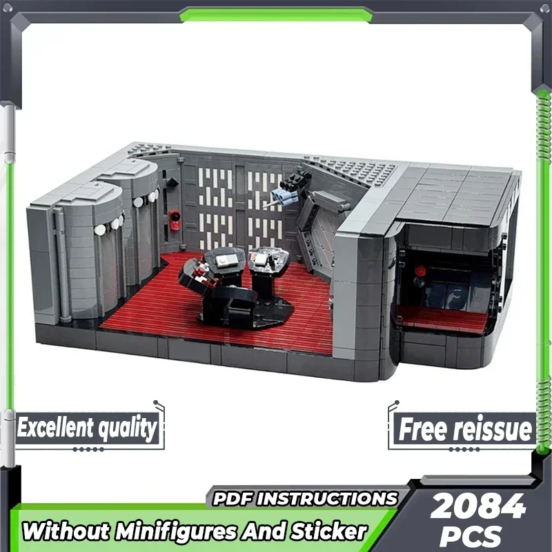 Star Movie Model Moc Bouwstenen Death Space Detention Block Technologie Modulaire Blokken Cadeau Kerst Speelgoed DIY Sets Montage