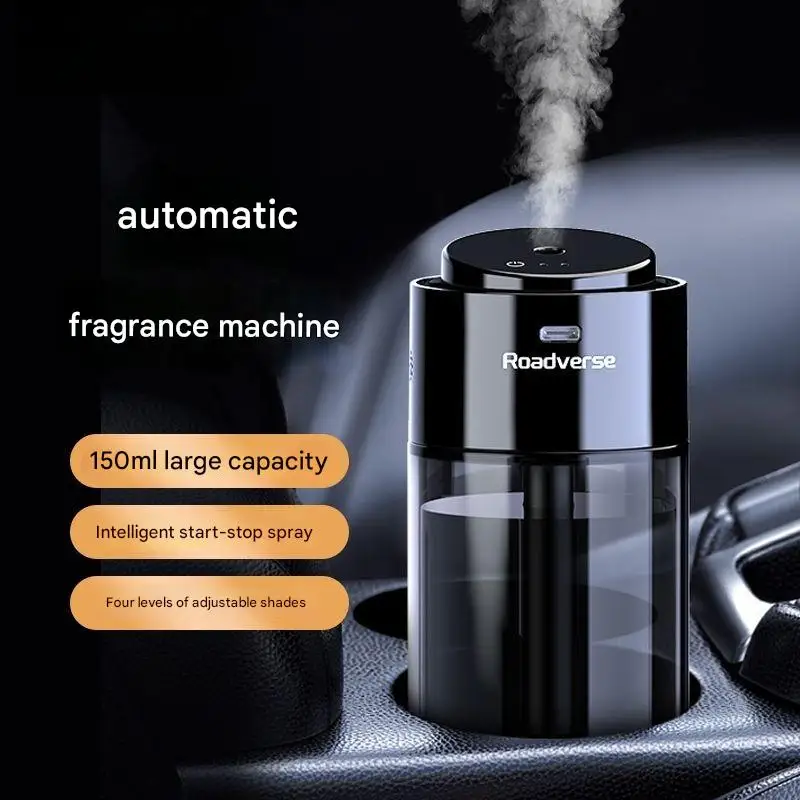 

Smart Car Air Freshener Air Purifier Humidifier Fragrance Dispenser Odor Removal Decorations Dual-use Home and In-car