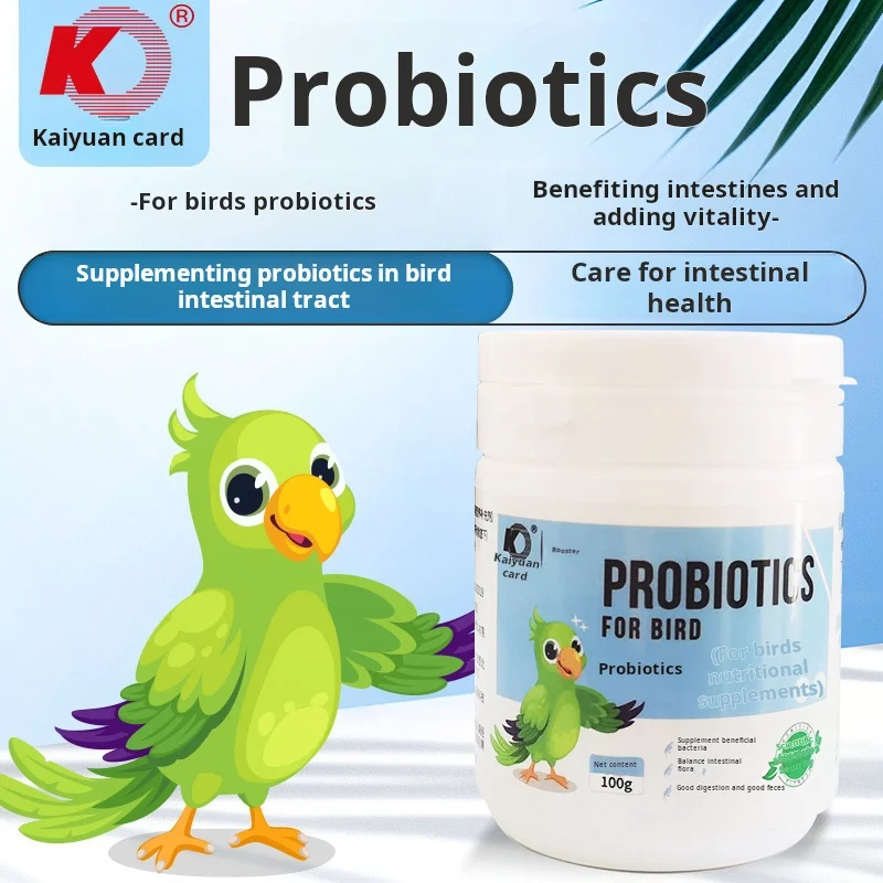 

Multivitamin Snack Brooder Feed Canaries Probiotic Bird Parrot Food Avian Health Supplements Healthy Vitamins for Vitamin B Bird