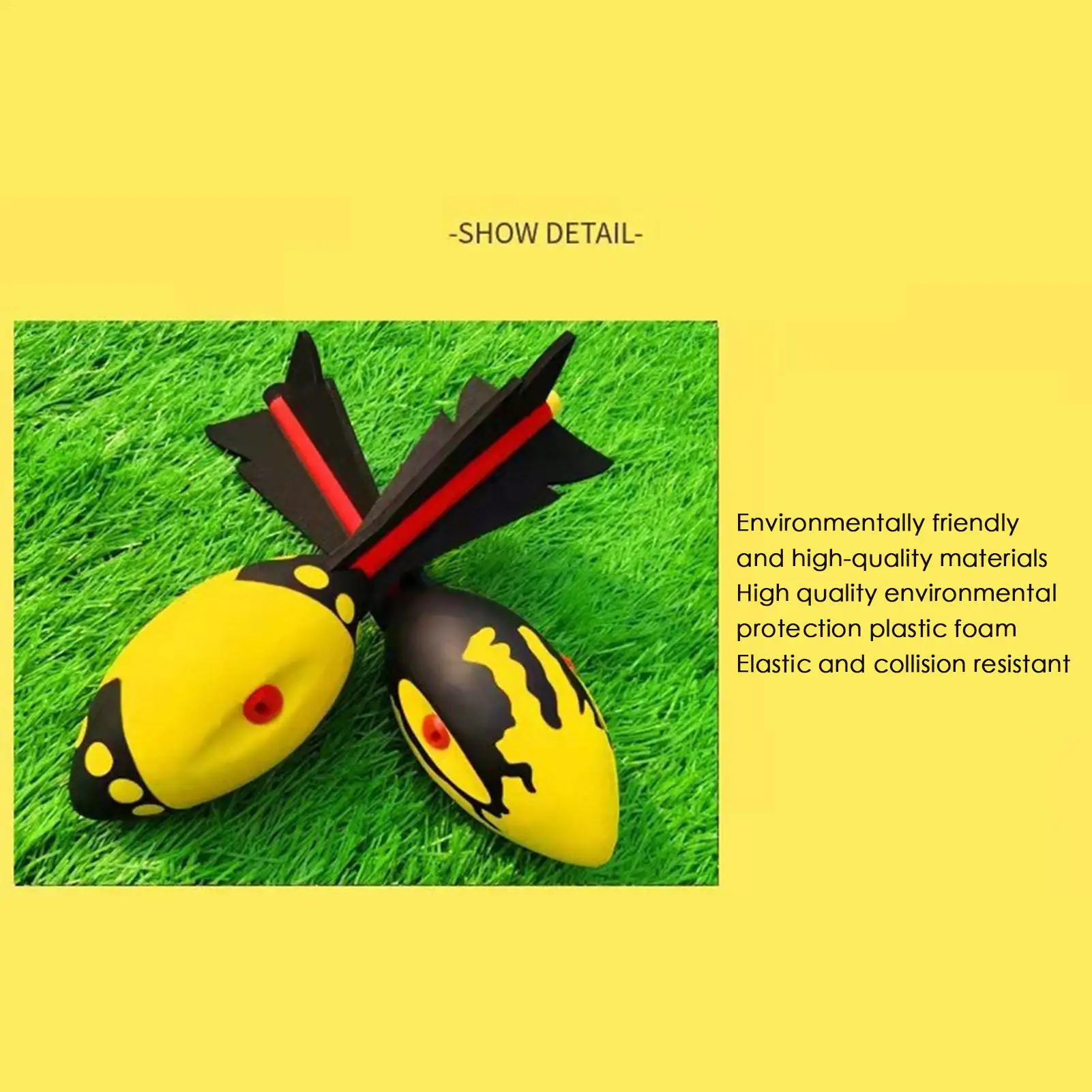 

Vortex Howler Foam Football Забавный футбольный мяч на большие расстояния Howling Foam Спортивная игрушка Уникальная игрушка Vortex Aero Howler Метательные игрушки