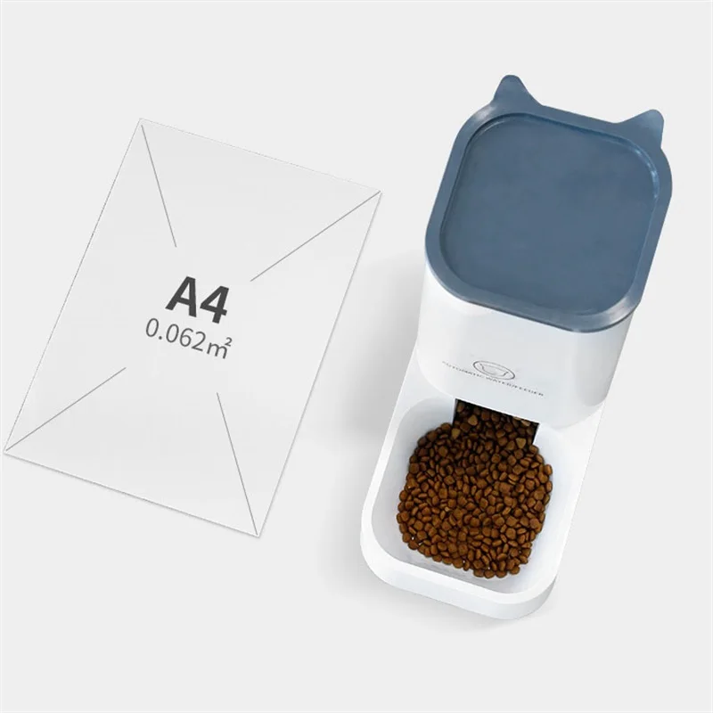 

1 Piece Automatic Pet Feeder Water Bowl Large Capacity Cat Food And Dog Food Dispenser Accessories Automatic Control Pet Feeder