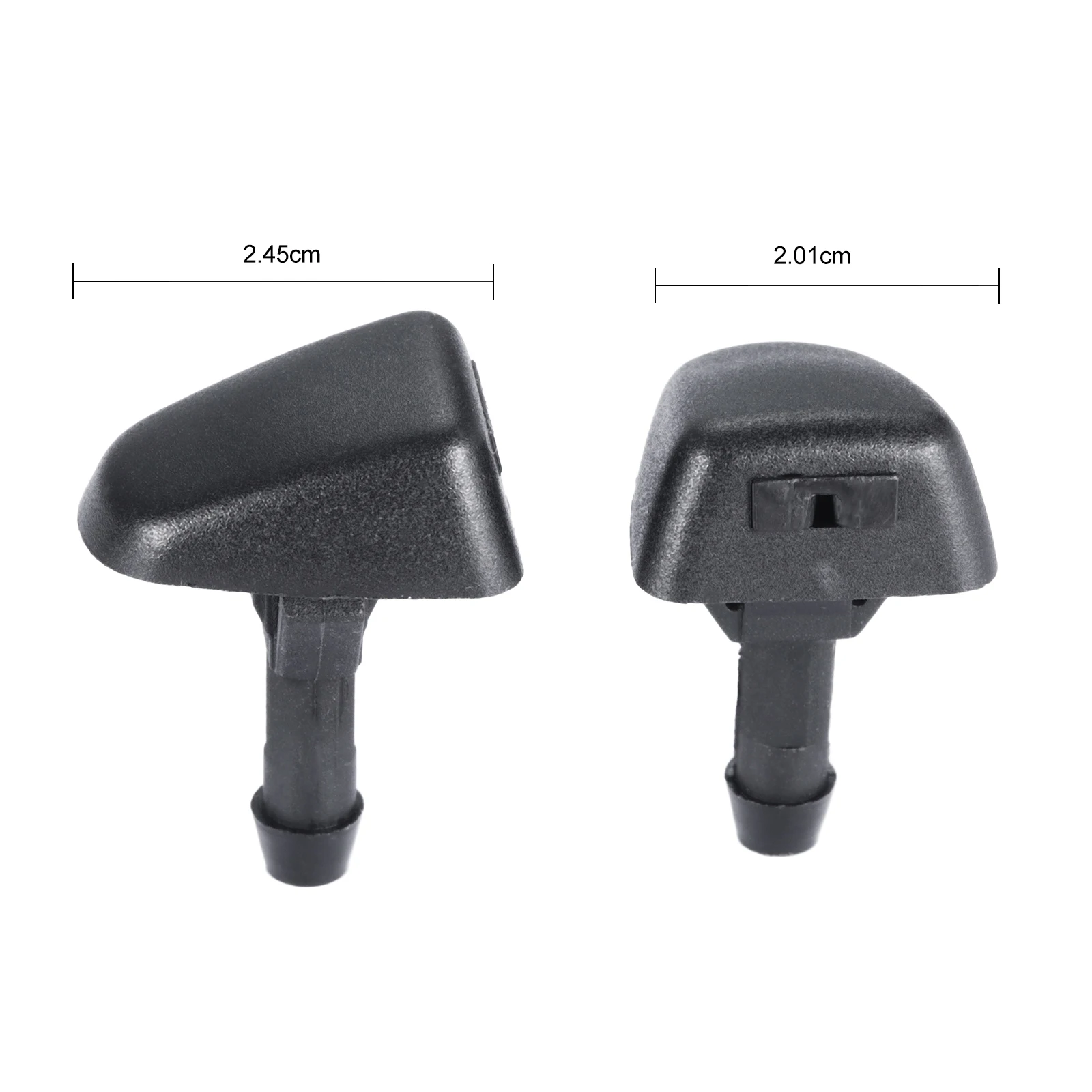 2Pcs Front Windshield Wiper Washer Water Spray Jet Nozzle Replace 30655605 & 7845009 for Volvo C30 V40 S40 V50 C70 S80 XC70 XC90