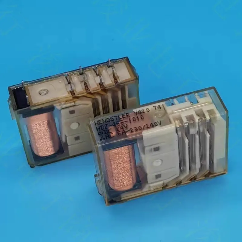 

（Second-hand）1pcs/lot 100% original genuine relay:HDZ-468-1010 DC24V 10pins Gold-plated relay 24V