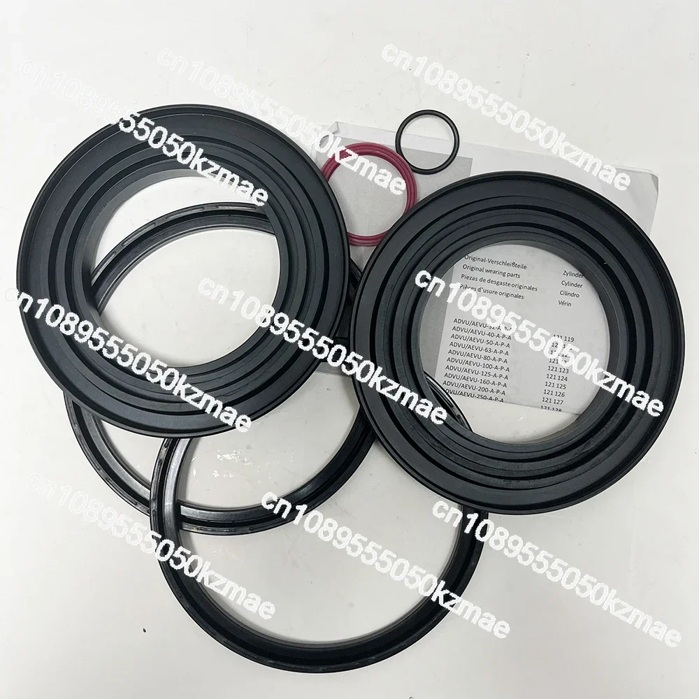 Service Kit ADVU-125-A-PA 758055 - Full Wear Parts for Hydraulic Cylinders, Seals/Piston Rings/Seals