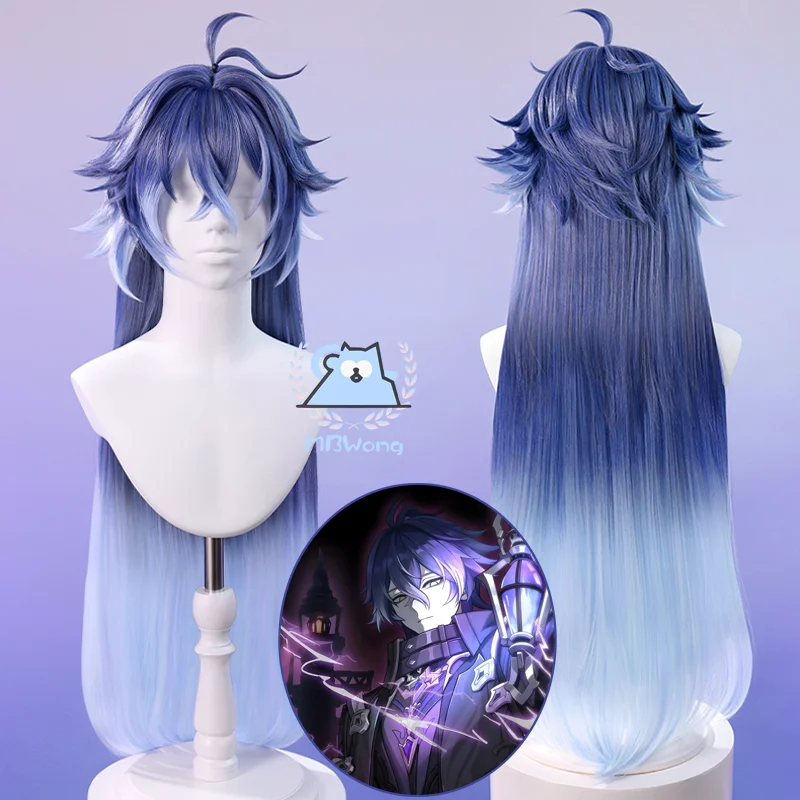 

Genshin Impact Flins Cosplay Wig Kyryll Chudomirovich Flins Cosplay Wig Long Hair For Hallowmas Party Game Adult Women Men Prop
