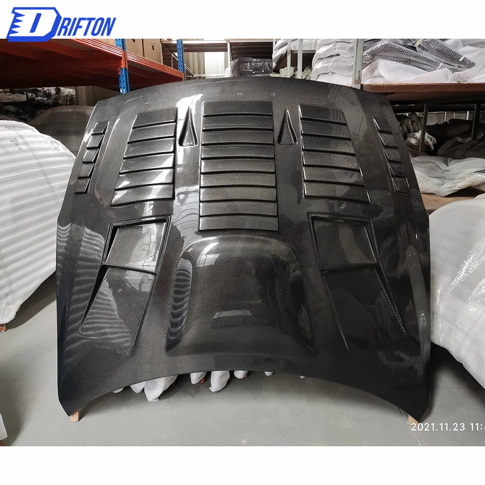 Vented Carbon Fiber Engine Hood For Nissan R35 GTR Bonnet 2008 2009 2010 2011 2012 2013 2014 2015 2016 CBA DBA