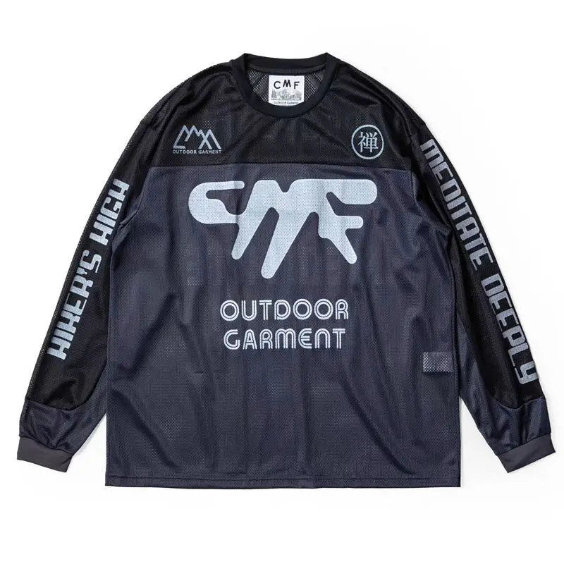 

Japan Style COMFY Outdoor Classic Long Sleeve Quick Drying Sunscreen CMF Round Neck Men T-shirt