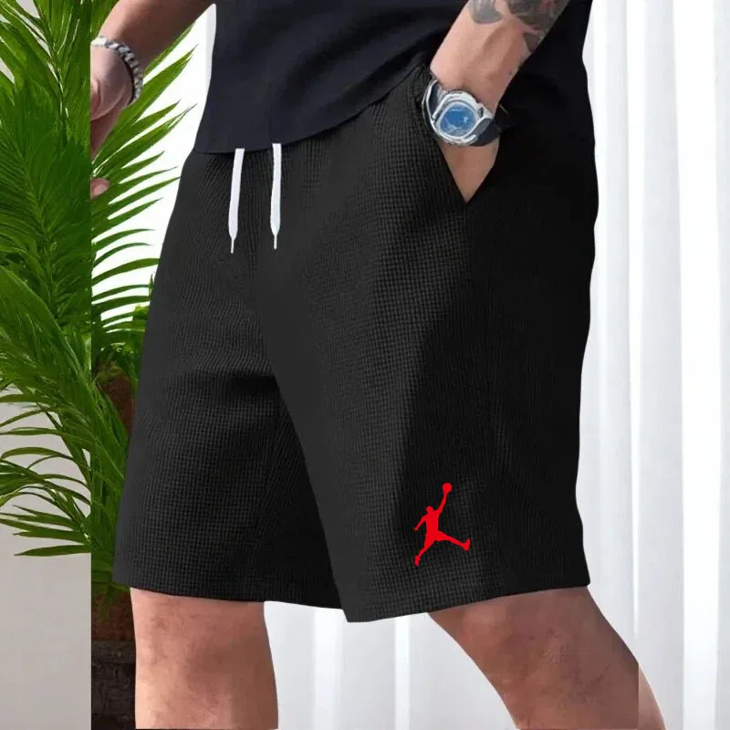 Hot Sales Men's Short Sportswear Printed Casual Short Trouser Outdoors Jogging Sports Man Shorts Daily Street Half Pants Summer