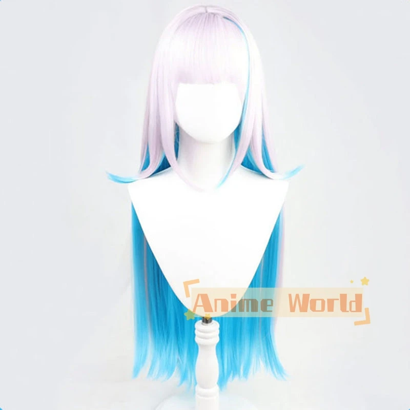 Virtual YouTuber Sanbaka Lize Helesta Cosplay Wig Cosplay Wig Halloween Christmas Woman Men Adult Wig