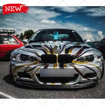 طقم تزيين الشفة الأمامية من ألياف الكربون بتصميم CSL لسيارات BMW E46 M3 سيدان/كوبيه ببابين/أربعة أبواب، بالإضافة إلى فاصل المصد الأمامي من ألياف الكربون. 10 best sales طقم هيكل سيارة BMW E46 - №9