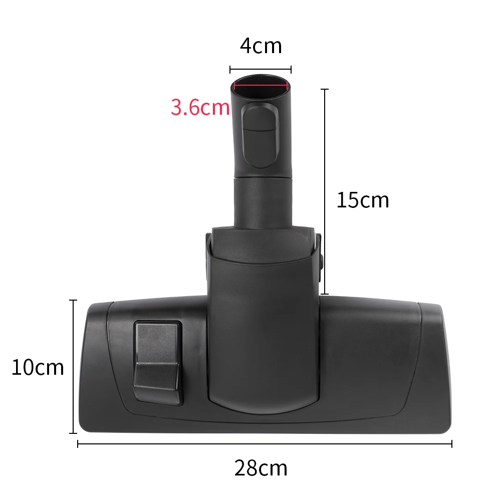 อุปกรณ์เสริมแปรงดูดฝุ่นขนาดเส้นผ่านศูนย์กลางภายใน35มม. อุปกรณ์เสริมหัวแปรงที่ทนทานสำหรับเปลี่ยนพรมปูพื้น