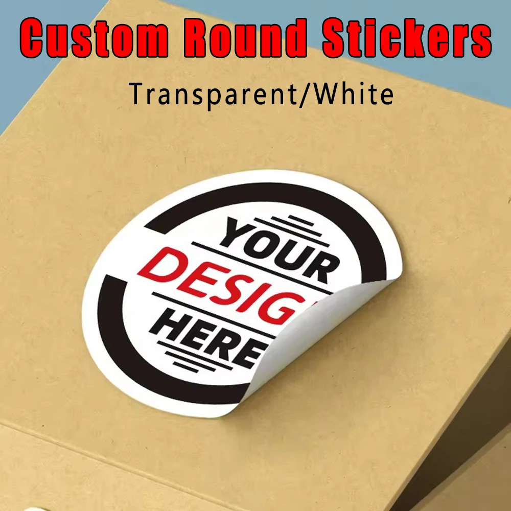 Round Self-Adhesive Label Paper Items Classification Name stickers Personalized Labels，Customizable Photo Stickers Waterproof