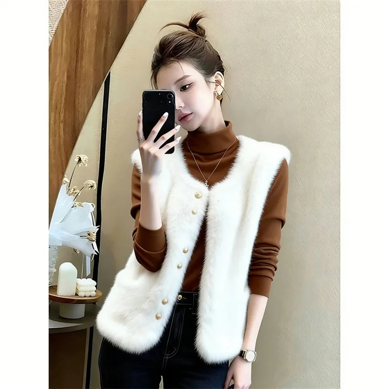 

Ретро-жилетка высокого качества в стиле «франж» для женщин, осенне-зимняя, утепленная, без рукавов, из хлопка.