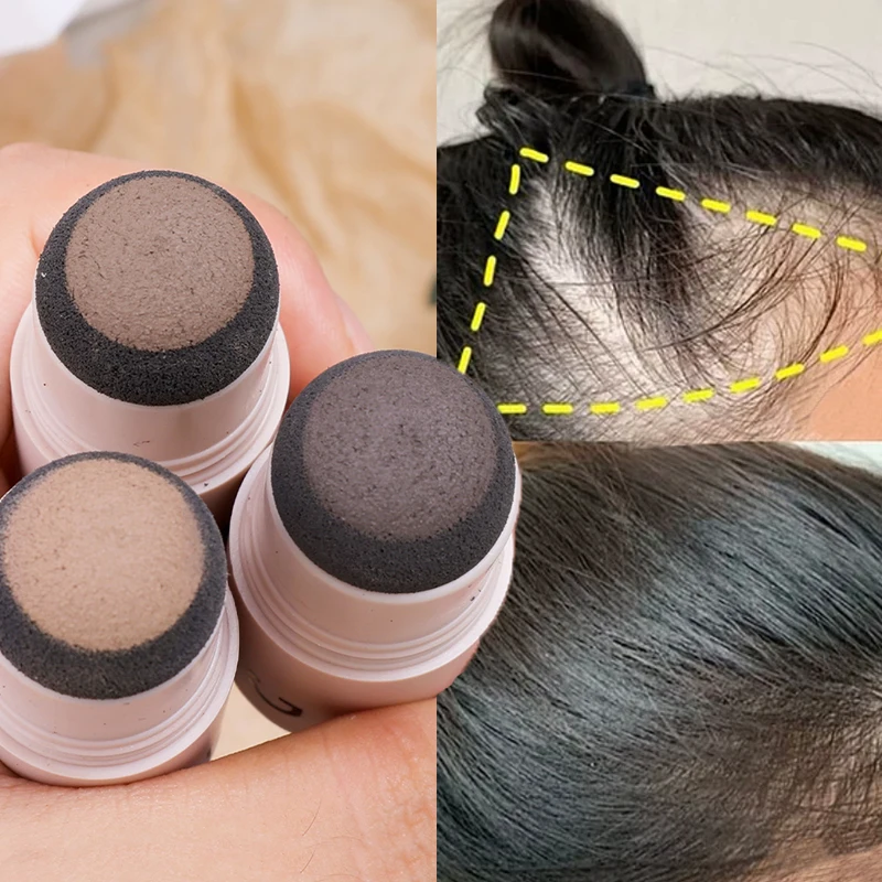 1PCS Instantly Black Hairline Powder Waterproof Instant Modified Repair Hair Shadow Powders Long Lasting Makeup Hairs Concealers