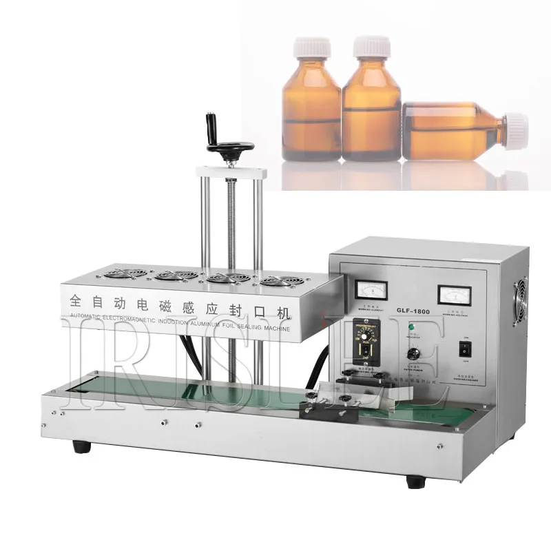 

1800W Automatic Continuous Electromagnetic Induction Sealing Machine Bottle Sealing Machine Aluminum Foil Sealer 220V 1PC