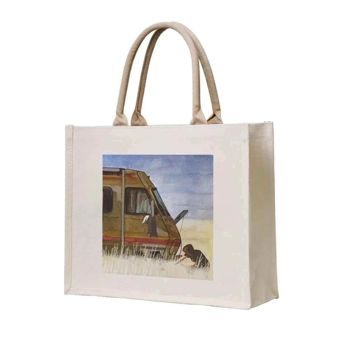 

Walter and Jesse with the RV Tote Bag hand bags Handbags women hand bag