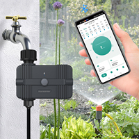 Intelligent Garden Automatic 1/2 Outlets Smart Water Timers Tuya Blue Tooth WiFi Sprinkler Drip Irrigation System Controller