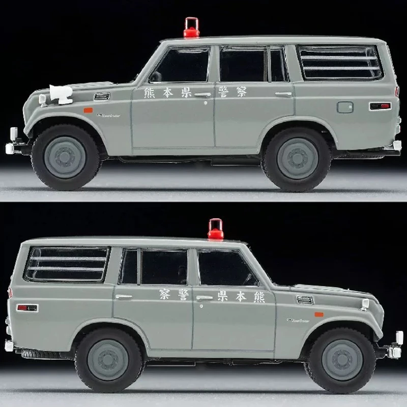 В наличии TLV 1:64 193a Toyota Land Cruiser FJ56V, полиция префектуры Кумамото, литая миниатюрная модель автомобиля Grand Finale.
