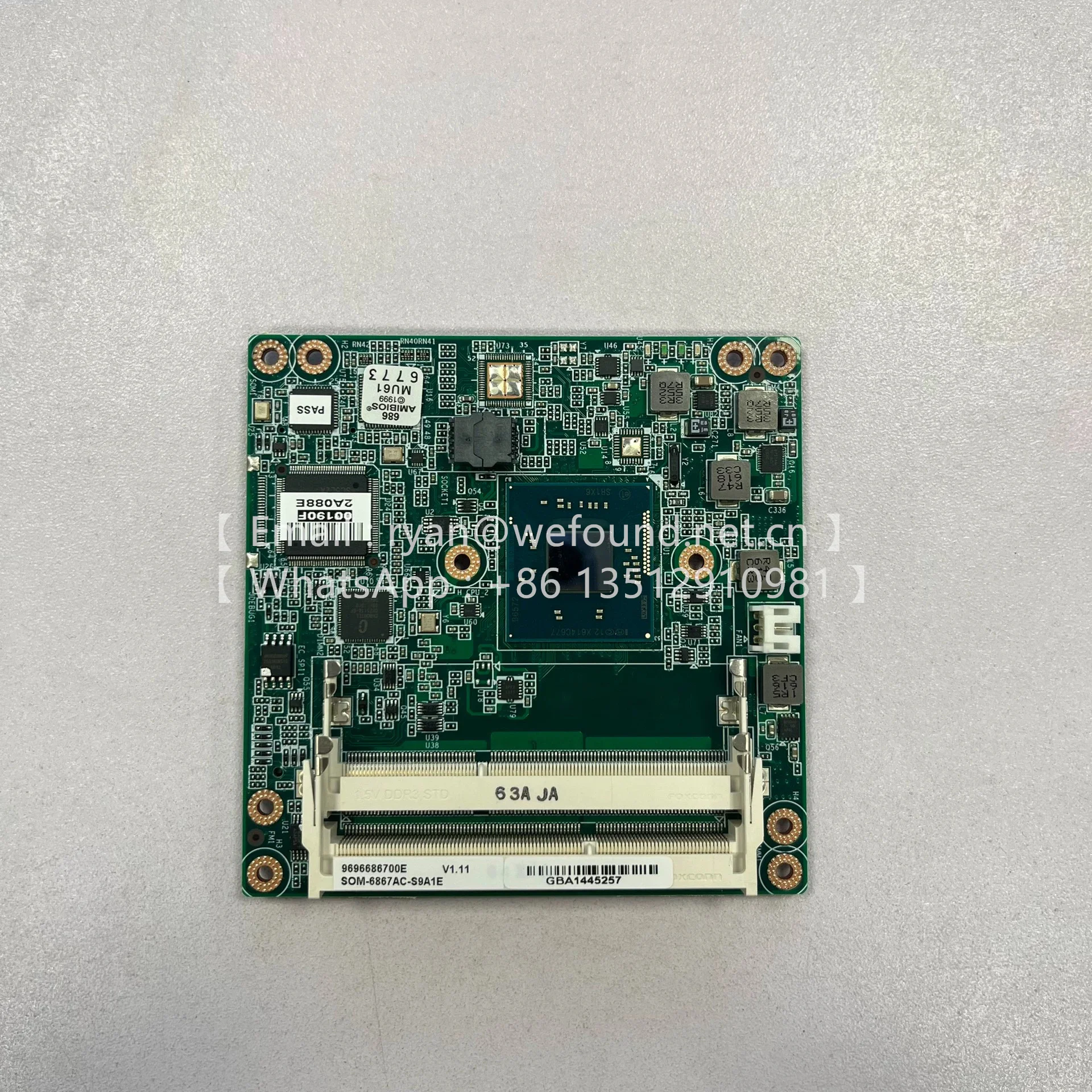 SOM-6867 SOM-6867AC-S9A1E وحدة الكمبيوتر على الوحدة