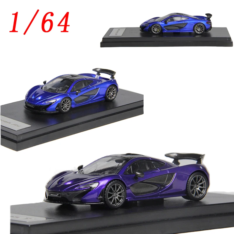 

Diecast 1/64 Size LCD McLaren P1 Model Car McLaren Alloy Car Model Toys Boys Gift Collection Display Hobby Original Box