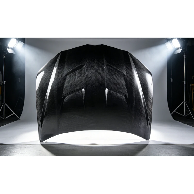 

High Quality Style Dry Carbon Fiber Engine Hood Performance SUV Gloss Easy Installation Exterior Parts