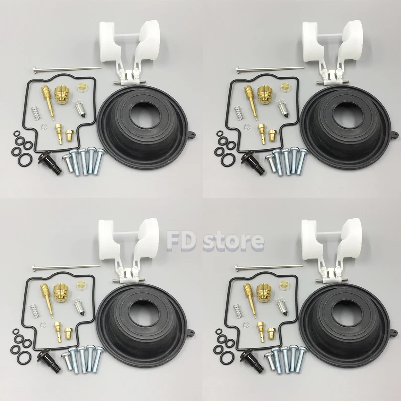 For Yamaha YZF600 R YZF600R 1997-2007  Carb Fuel System Carburetor Repair Kit Float Diaphragm